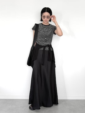 「feepur（フェピュール）のアイテム」を使った、OKIRIさん（レディース・161cm）の夏コーディネート