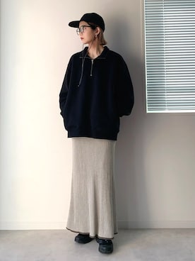 OKIRIさん（レディース・161cm）の冬コーディネート