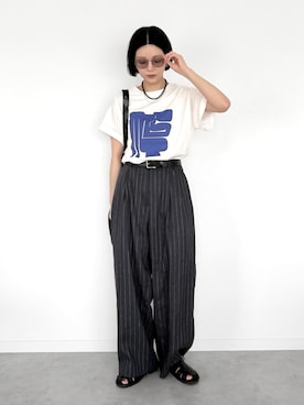 「BONLECILL（ボンルシール）のアイテム」を使った、OKIRIさん（レディース・161cm）の春コーディネート