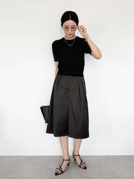 「TODAYFUL（トゥデイフル）のアイテム」を使った、OKIRIさん（レディース・161cm）の夏コーディネート