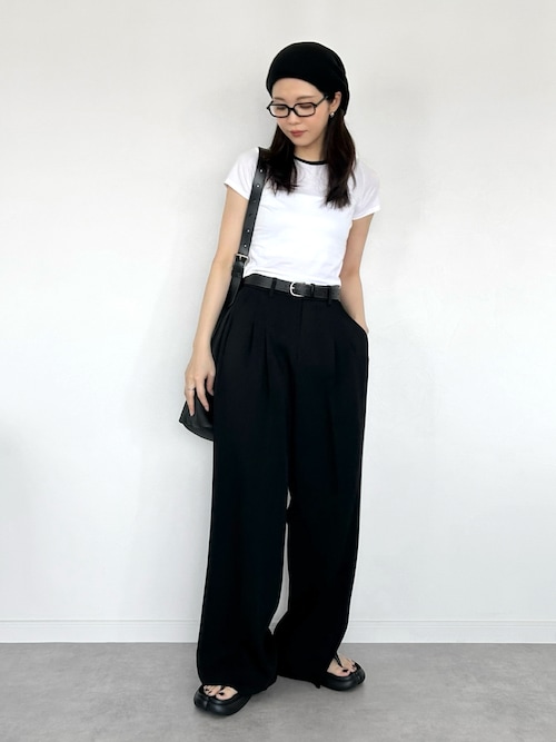 Hanes for BIOTOP TRIBLEND CROPPEDTシャツ2P WOMEN【Hanes for BIOTOP】TRIBLEND CROPPED T-SHIRTS 2P (SOLID