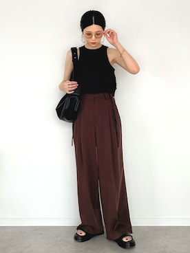 OKIRIさん（レディース・161cm）の夏コーディネート