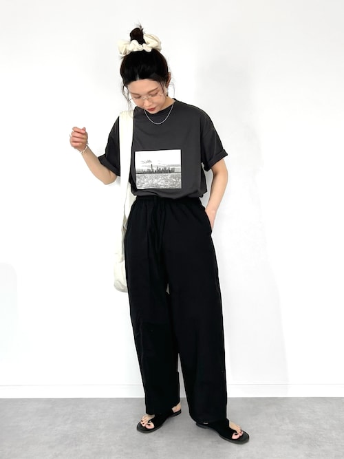 Cotton Gather Pants（フルレングス）｜TODAYFUL（トゥデイフル