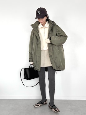 OKIRIさん（レディース・161cm）の冬コーディネート