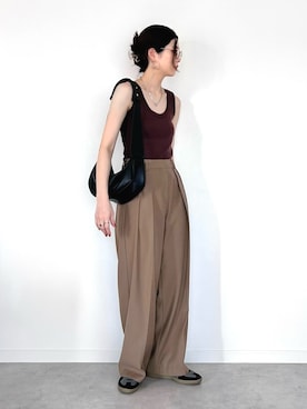 TODAYFUL】Tuck Twill Trousers（要お問い合わせ） | PuKu