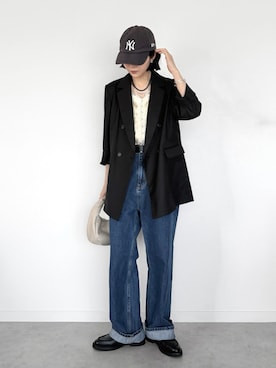 「STYLEMIXER（スタイルミキサー）のアイテム」を使った、OKIRIさん（レディース・161cm）の春コーディネート