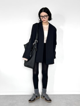 「アイテム（アクセサリー）」を使った、OKIRIさん（レディース・161cm）の冬コーディネート