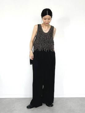 「ビスチェ」｜OKIRIさん（レディース・161cm）の秋コーディネート