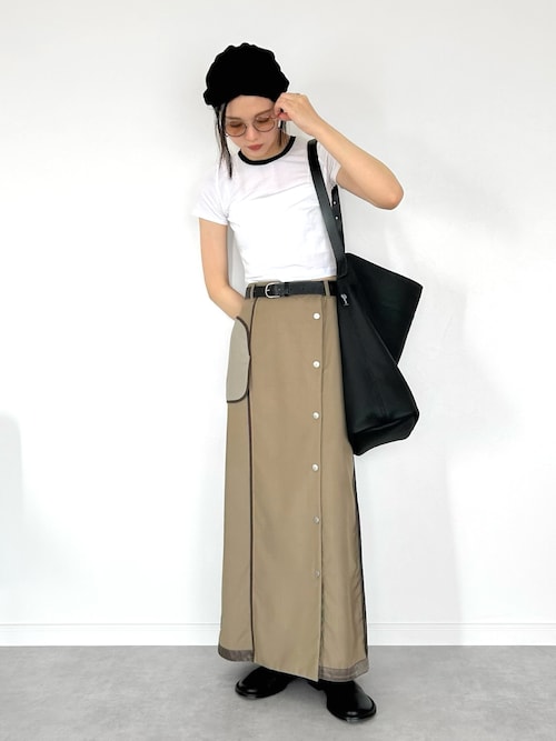 WOMEN【Hanes for BIOTOP】TRIBLEND CROPPED T-SHIRTS 2P (TRIM