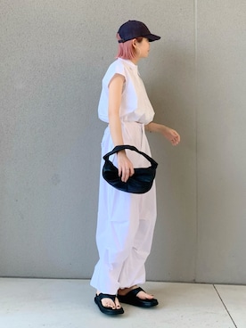 「IENA（イエナ）のアイテム」を使った、OKIRIさん（レディース・161cm）の春コーディネート