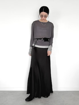 「TODAYFUL（トゥデイフル）のアイテム」を使った、OKIRIさん（レディース・161cm）の秋コーディネート