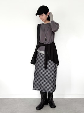 OKIRIさん(レディース・161cm)の秋コーディネート