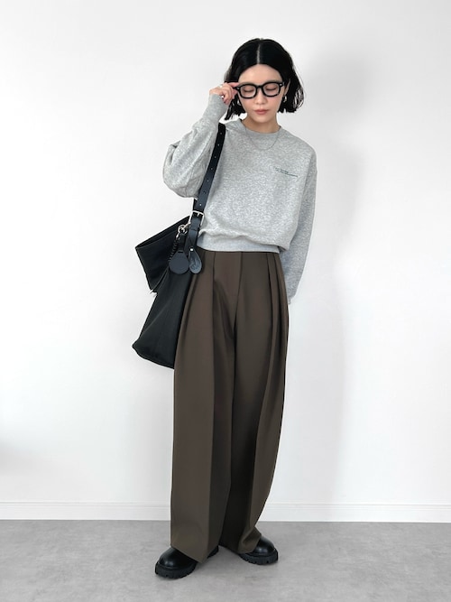 Bonding Wide Trousers（その他パンツ）｜TODAYFUL（トゥデイフル）の