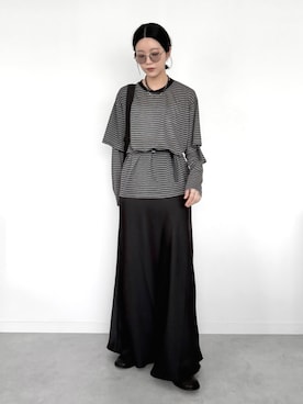 「LEMAIRE(ルメール)のアイテム」を使った、OKIRIさん(レディース・161cm)の秋コーディネート