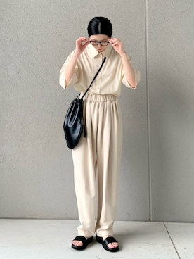 「HYKE（ハイク）のアイテム」を使った、OKIRIさん（レディース・161cm）の秋コーディネート