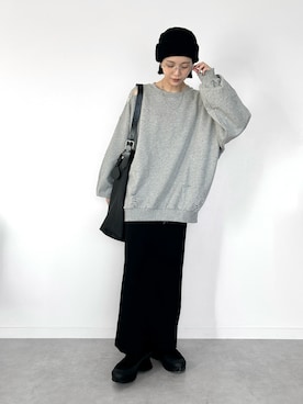 「アイテム（財布/小物）」を使った、OKIRIさん（レディース・161cm）の冬コーディネート