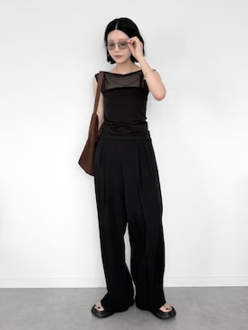 OKIRIさん（レディース・161cm）の夏コーディネート
