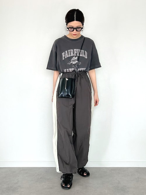 ナイロンラインパンツ todayful TODAYFUL／Nylon Line Pants／ナイロン