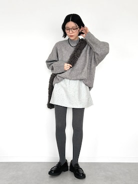 OKIRIさん（レディース・161cm）の冬コーディネート