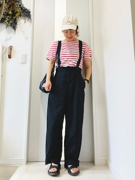 「Teva（テバ）のアイテム」を使った、mavaさん（レディース・155cm）の春コーディネート