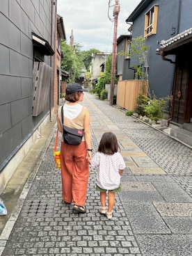 「Teva（テバ）のアイテム（サンダル）」を使った、mavaさん（レディース・155cm）の秋コーディネート