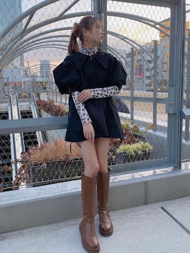 「AMAIL（アマイル）のアイテム」を使った、AMAILさん（レディース・157cm）の夏コーディネート