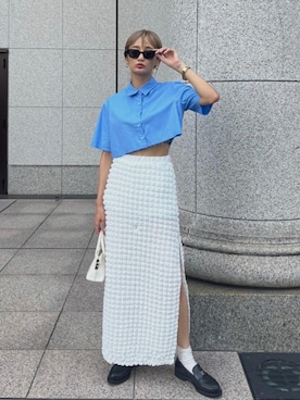 「AMAIL（アマイル）のアイテム」を使った、AMAILさん（レディース・167cm）の秋コーディネート