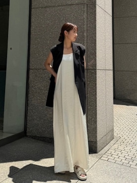 「AMAIL（アマイル）のアイテム」を使った、AMAILさん（レディース・165cm）の夏コーディネート