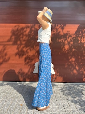 「AMAIL（アマイル）のアイテム」を使った、AMAILさん（レディース・167cm）の夏コーディネート