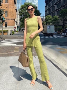 「AMAIL（アマイル）のアイテム」を使った、AMAILさん（レディース・170cm）の夏コーディネート