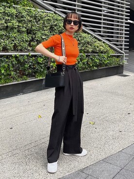 「AMAIL（アマイル）のアイテム」を使った、AMAILさん（レディース・158cm）の夏コーディネート