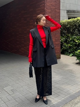 「AMAIL（アマイル）のアイテム」を使った、AMAILさん（レディース・167cm）の夏コーディネート