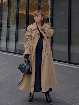 「AMAIL（アマイル）のアイテム」を使った、AMAILさん（レディース・162cm）の秋コーディネート