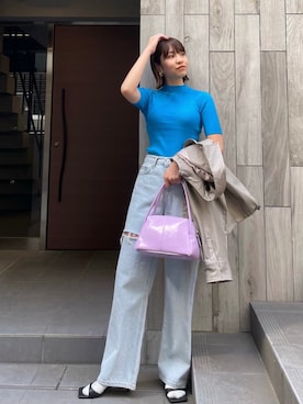 「AMAIL（アマイル）のアイテム」を使った、AMAILさん（レディース・159cm）の春コーディネート