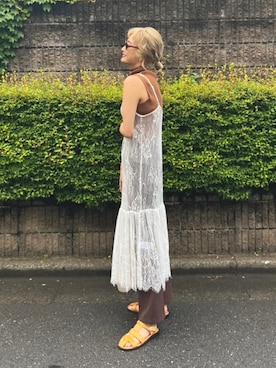 「AMAIL（アマイル）のアイテム」を使った、AMAILさん（レディース・167cm）の春コーディネート