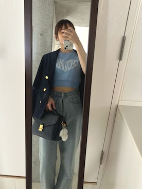 「GLAMOROUS JANE（グラマラスジェーン）のアイテム」を使った、isaisaさん（レディース・163cm）の夏コーディネート