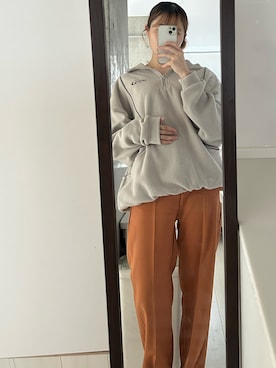 「MSG（エムエスジー）のアイテム」を使った、isaisaさん（レディース・163cm）の秋コーディネート