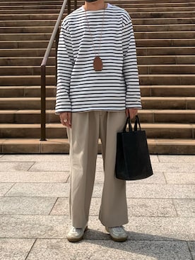 「ED ROBERT JUDSON（エドロバートジャドソン）のアイテム（アクセサリー）」を使った、Kodaiさん（メンズ・166cm）の夏コーディネート