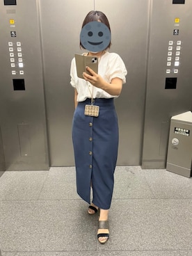 「LANVIN collection（ランバン コレクション）のアイテム」を使った、gonge_of_krgmさん（レディース・153cm）の夏コーディネート