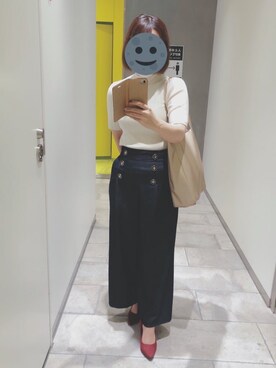「JUSGLITTY（ジャスグリッティー）のアイテム（パンツ）」を使った、gonge_of_krgmさん（レディース・153cm）の秋コーディネート