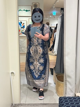 「no brand（ノーブランド）のアイテム（ワンピース）」を使った、gonge_of_krgmさん（レディース・153cm）の秋コーディネート