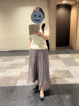 「AG by aquagirl（エージーバイアクアガール）のアイテム（スカート）」を使った、gonge_of_krgmさん（レディース・153cm）の夏コーディネート