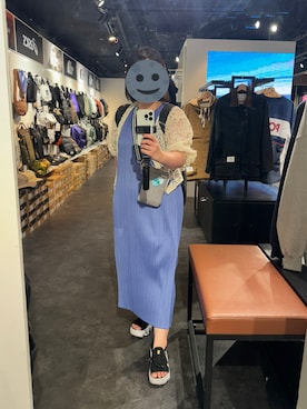 「PLEATS PLEASE（プリーツプリーズ）のアイテム」を使った、gonge_of_krgmさん（レディース・153cm）の秋コーディネート