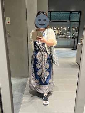 「no brand（ノーブランド）のアイテム（ワンピース）」を使った、gonge_of_krgmさん（レディース・153cm）の夏コーディネート