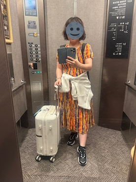 「NIKE（ナイキ）のNIKE エアハイツ（スニーカー、ブラック系）」を使った、gonge_of_krgmさん（レディース・153cm）の秋コーディネート