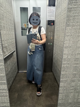 「SHIPS（シップス）のアイテム」を使った、gonge_of_krgmさん（レディース・153cm）の夏コーディネート
