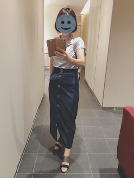 「LANVIN collection（ランバン コレクション）のアイテム」を使った、gonge_of_krgmさん（レディース・153cm）の夏コーディネート