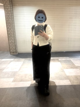 「ADAM ET ROPE'（アダムエロペ）のアイテム（ジャケット/アウター）」を使った、gonge_of_krgmさん（レディース・153cm）の春コーディネート
