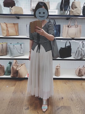 「LANVIN collection（ランバン コレクション）のアイテム」を使った、gonge_of_krgmさん（レディース・153cm）の夏コーディネート