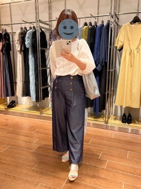「JUSGLITTY（ジャスグリッティー）のアイテム（パンツ）」を使った、gonge_of_krgmさん（レディース・153cm）の夏コーディネート
